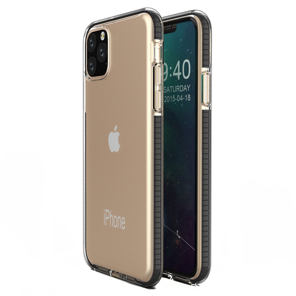 Spring TPU Ümbris Iphone 11 Pro (must raam)