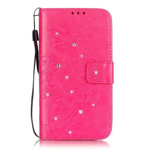 Ümbris kaanega Flexy Iphone 4 (roosa/mustriga)