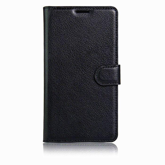 Ümbris kaanega Flexy Nokia Lumia 640 XL (must)