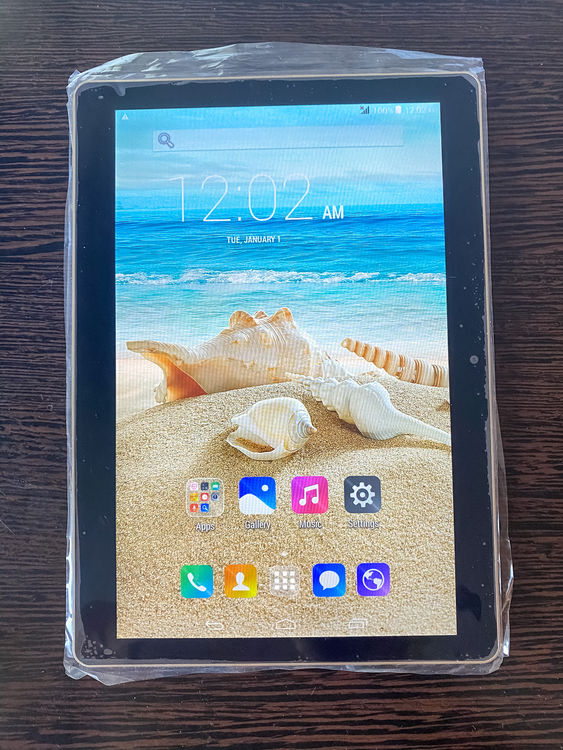 Tahvelarvuti Jlinksz ZH960 64GB (must/kuldne)