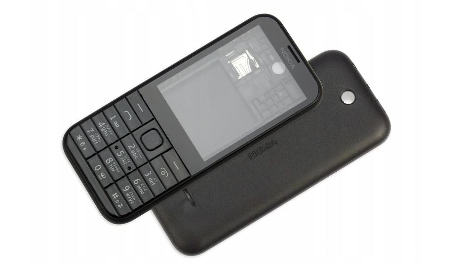 Nokia 225 korpus ja nuppud (must)
