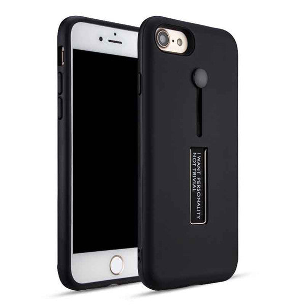 Silikoon Finger Ring Ümbris IPhone XS max (must)