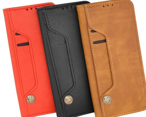 Ümbris kaanega High Class Samsung S8 Plus (pruun)