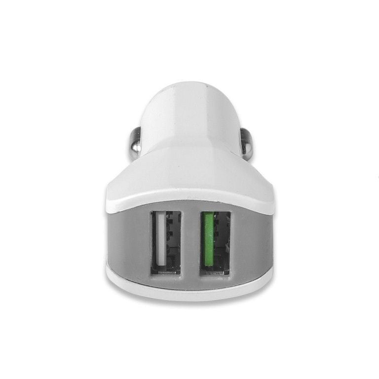 USB adapter autosse 2A, 1A ( 2 sis.)