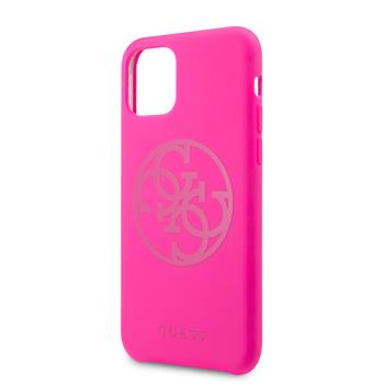 Guess Ümbris GUHCN61LS4GFU Iphone 11 (tumeroosa)