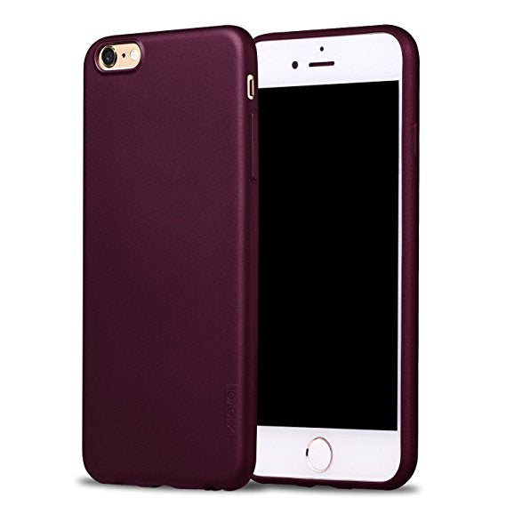 Silikoon X-Level Guardian iPhone 7 / 8 / SE 2020 (viinamari)