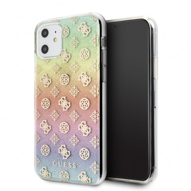 Guess Ümbris GUHCN61PEOML Iphone 11 (vikerkaar)
