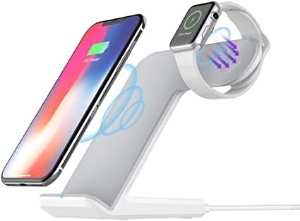 Juhtmevaba laadija iPhone 8 + watch