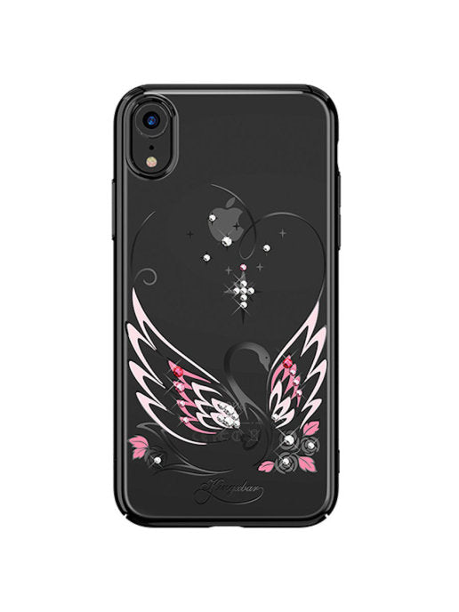 Kingxbar Swan Series Ümbris with original Swarovski crystals Iphone X/ Iphone XS (must)