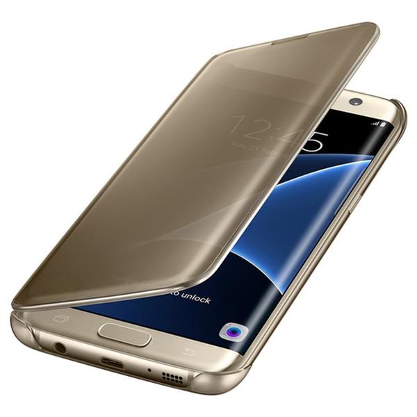 Ümbris kaanega Smart Samsung Galaxy S7 (pruun)
