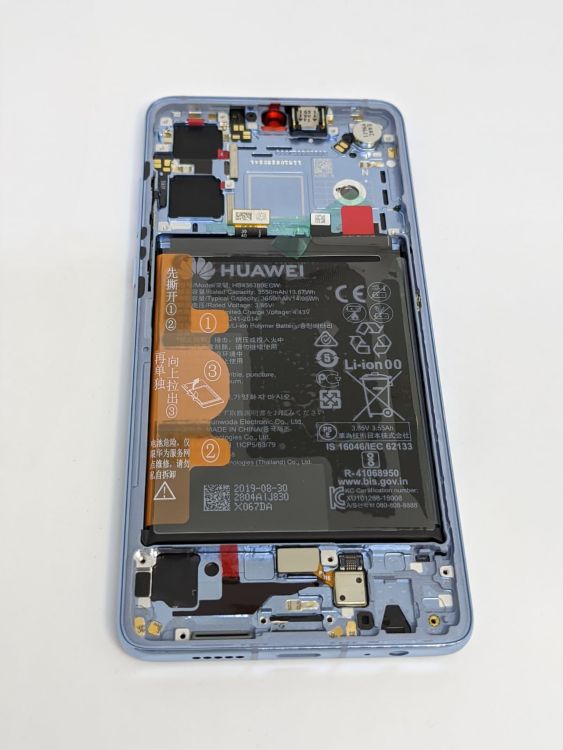 Varuosa Huawei P30 2021 ekraan raamiga+Aku orig. (Breathing Crystal)