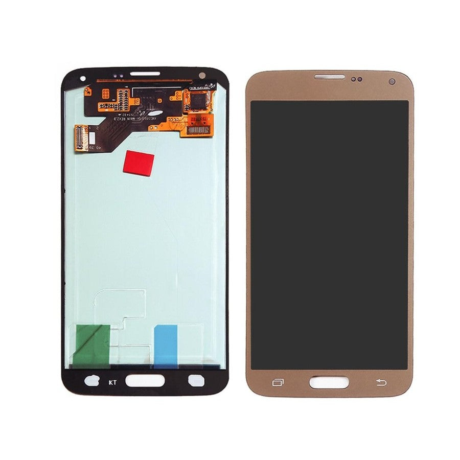 Varuosa Samsung Galaxy S5 NEO/G903 displei puutepaneeliga, orig. (kuldne)