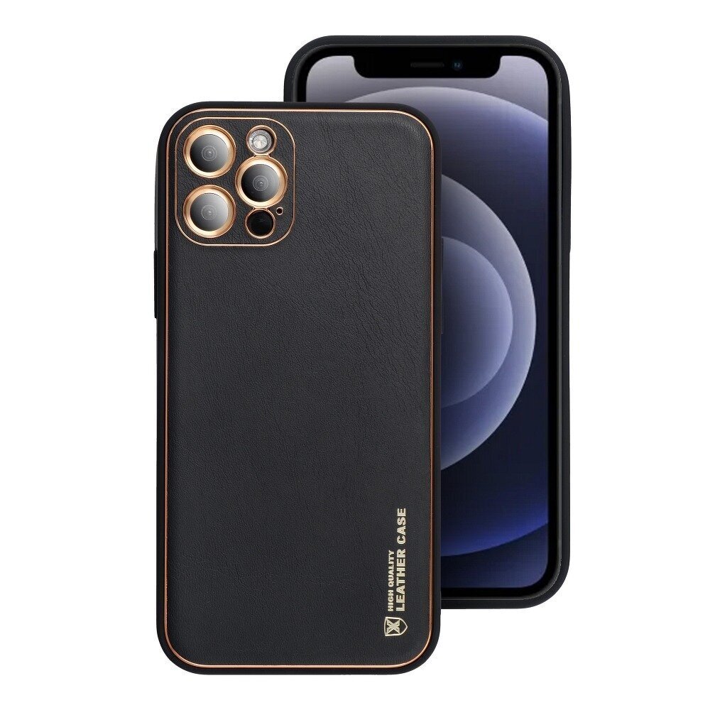 Silikoon Forcell Leather Iphone 12 Pro (must)