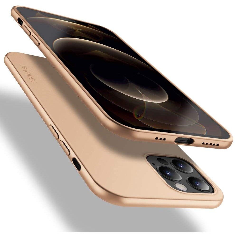 Silikoon X-Level Guardian iPhone 12 Pro Max (kuldne)