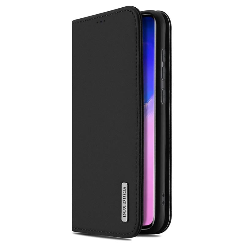 Ümbris kaanega Dux Ducis nahast Iphone 7/ Iphone 8/ Iphone SE 2020 (must)