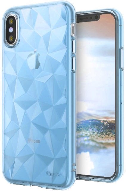 Silikoon Prism Shock-Proof IPhone XS Max (helesinine)
