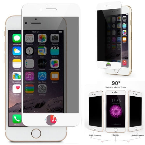 Kaitseklaas Iphone 6 / Iphone 6s (valge/privacy)