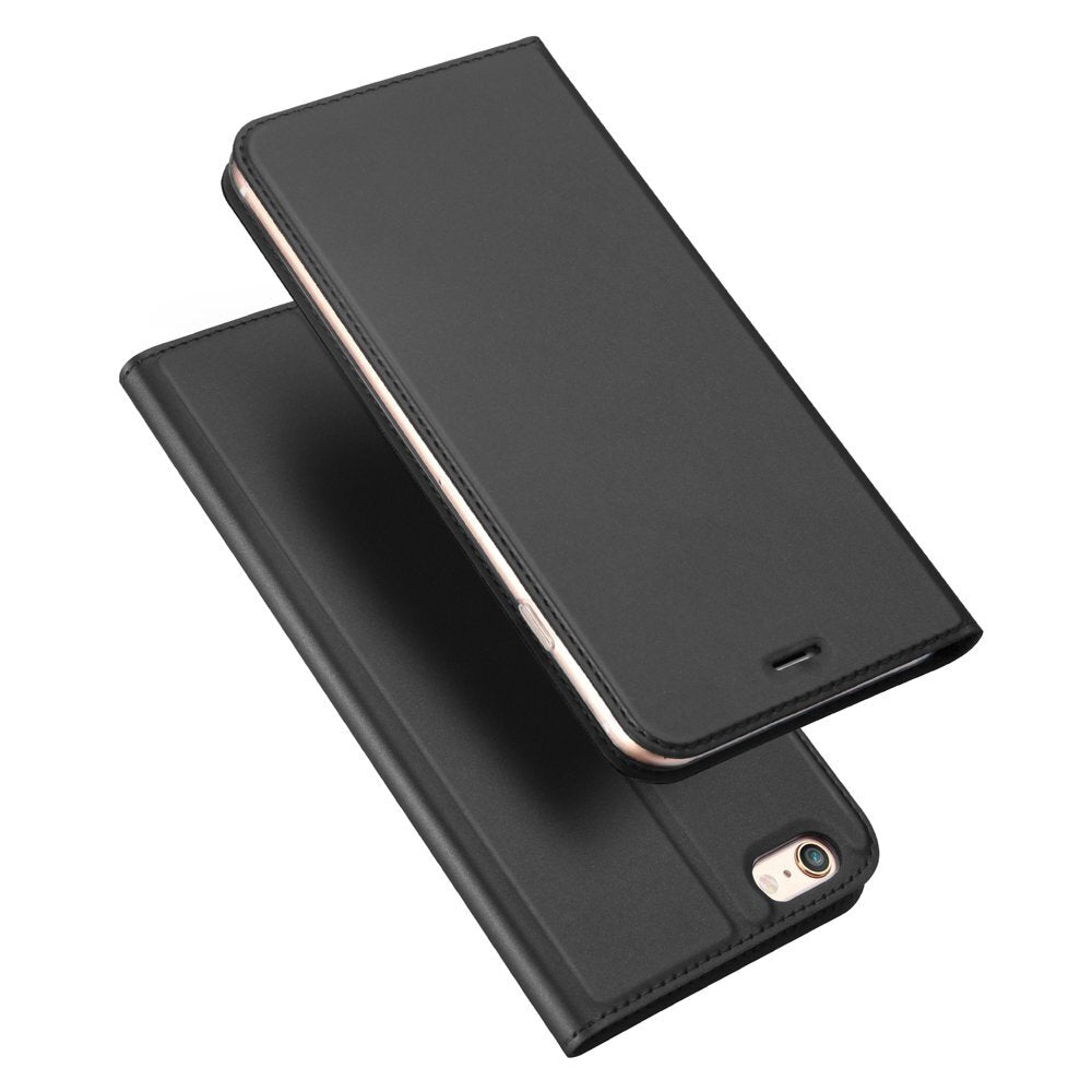 Ümbris kaanega Dux Ducis nahast Iphone 6/ Iphone 6S (must)