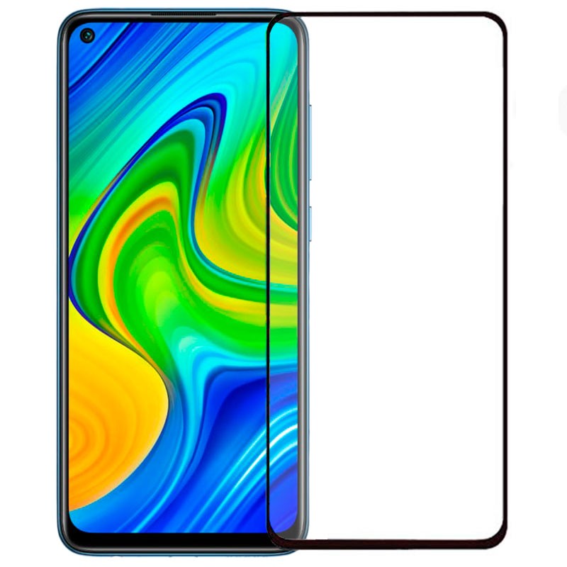 Kaitseklaas 2.5D Full Glue Xiaomi Redmi Note 9 (must)