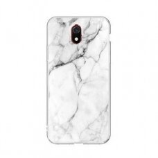 Silikoon Marmor Ümbris Xiaomi Redmi 8A (valge)