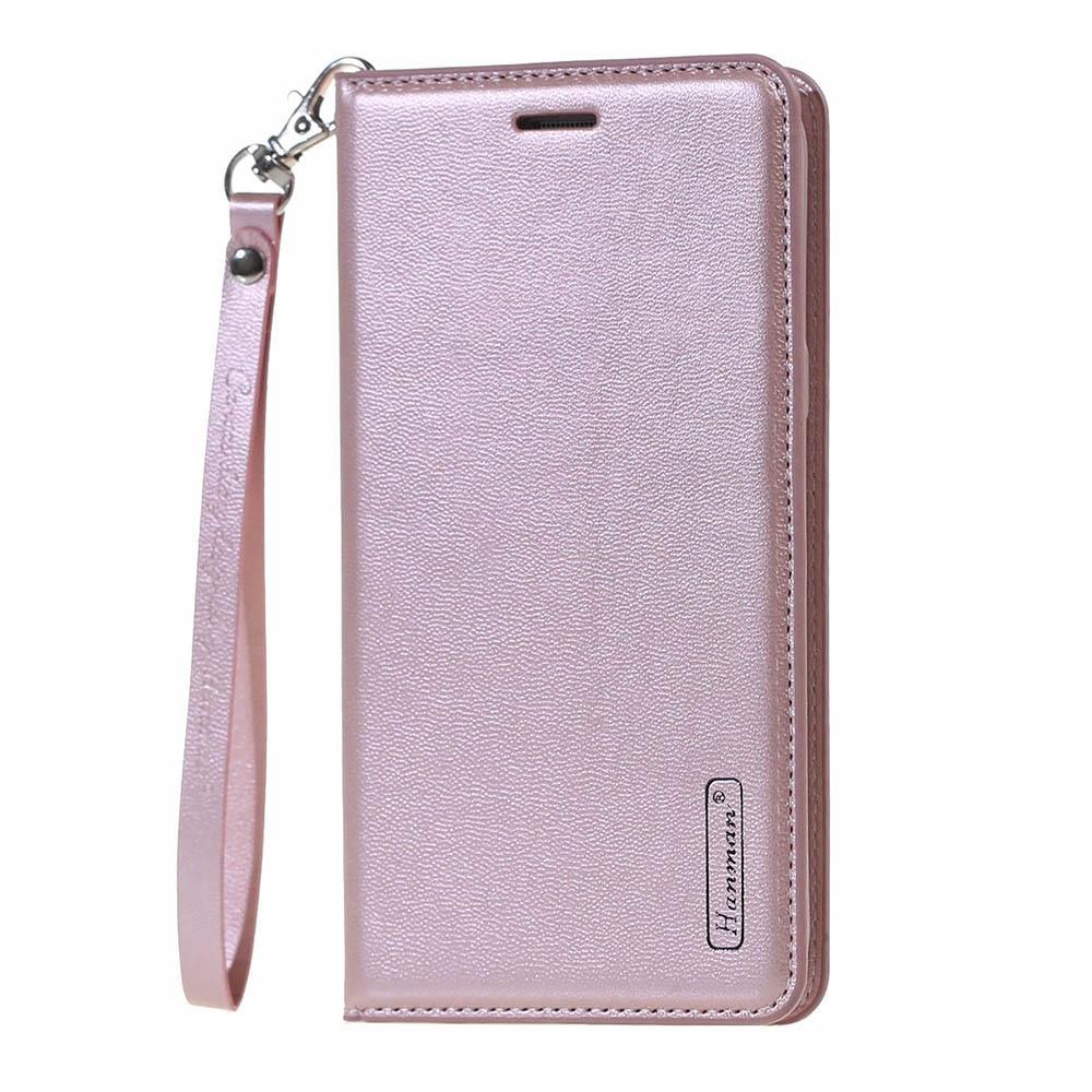 Ümbris kaanega Hanman Flip Samsung Galaxy J6+ (rose-gold)