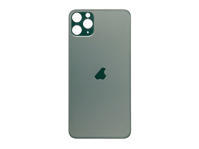 Varuosa iPhone 11 Pro tagumine klaas suurema avaga kaamera jaoks (Midnight Green)