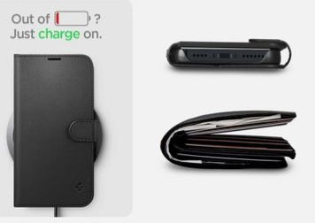 Ümbris kaanega SPIGEN Wallet S book for Iphone 14 (must)