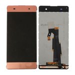 Varuosa Sony Xperia XA/F3111 ekraan LCD + puutepaneel (roosa)