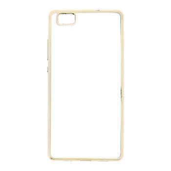 Silikoon Huawei Ascend P8 (kuldne raam)