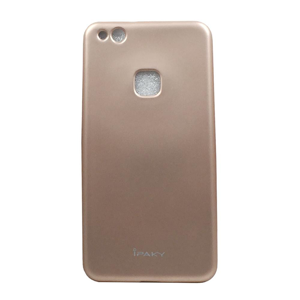 Silikoon Raam kristallidega Huawei P10 lite/Ascend P10 lite (kuldne)