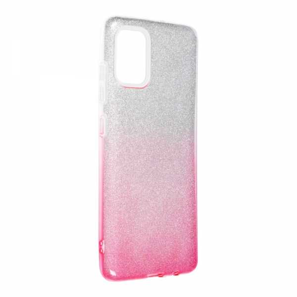 Silikoon Forcell Shine Samsung A526 / Galaxy A52/ A52s (läbipaistev/roosa)