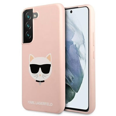 Ümbris Karl Lagerfeld KLHCS22MSLCHPI Samsung Galaxy S22 Plus (heleroosa)