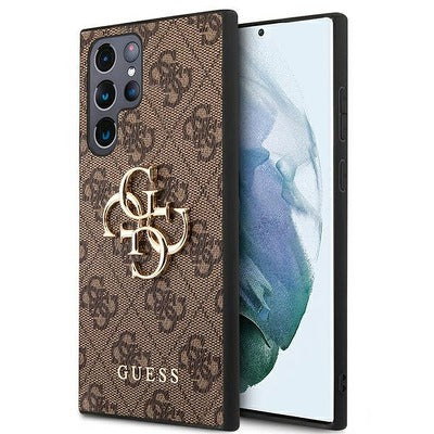 Ümbris Guess GUHCS22L4GMGBR Samsung Galaxy S22 Ultra (pruun)