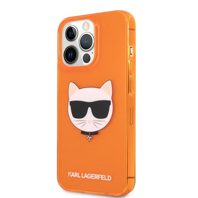 Karl Lagerfeld Ümbris KLHCP13LCHTRO Iphone 13 Pro (oranž)