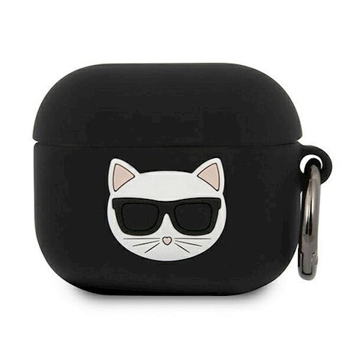 Silikoonümbris Karl Lagerfeld KLACA3SILCHBK AirPods 3 (must)