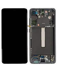 Varuosa Samsung Galaxy S21 FE/ G990 ekraan korpusega valge (service pack)