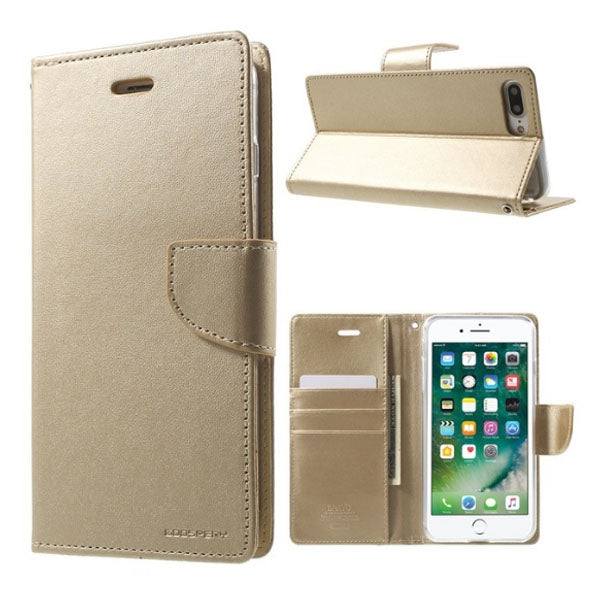 Ümbris kaanega Mercury Bravo Diary Iphone 6 Plus/ Iphone 6s Plus (kuldne)