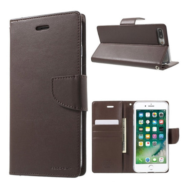 Ümbris kaanega Mercury Bravo Diary Iphone X/ Iphone XS (pruun)