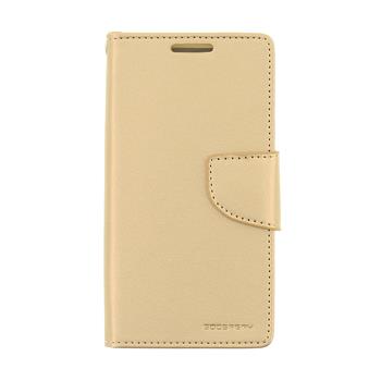 Ümbris kaanega Mercury Bravo Diary Samsung G955/ Galaxy S8 Plus (kuldne)