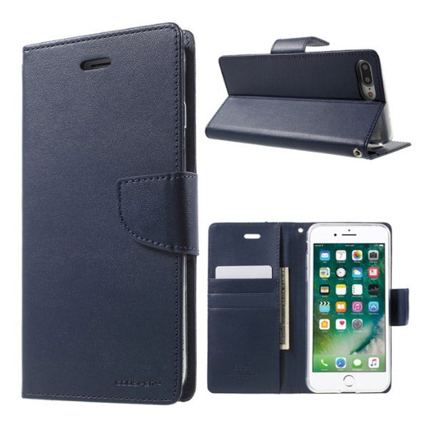 Ümbris kaanega Mercury Bravo Diary Samsung J730/ Galaxy J7 2017 (tumesinine)