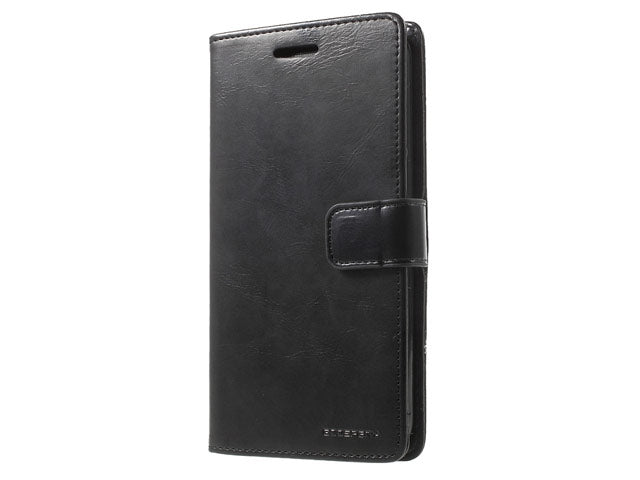 Ümbris kaanega Mercury Bravo Diary Sony Xperia XA (must)