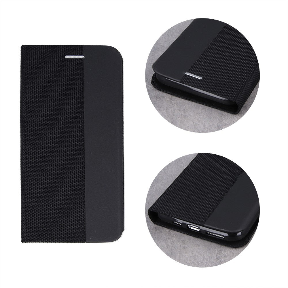 Ümbris kaanega Smart Senso Samsung A135/ Galaxy A13 4G (must)