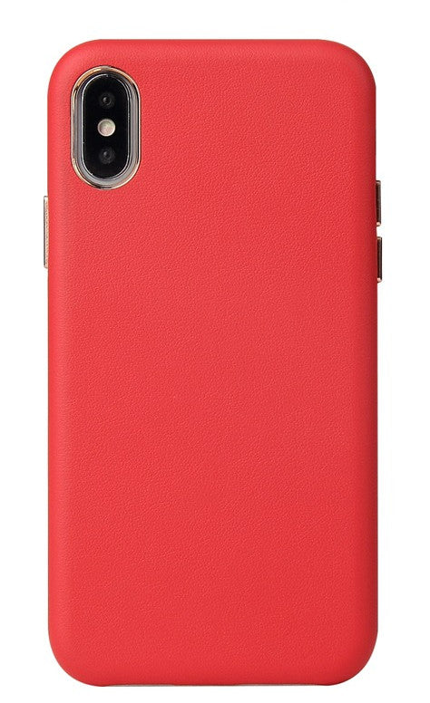 Silikoon Leather Case Iphone 11 Pro Max (punane)
