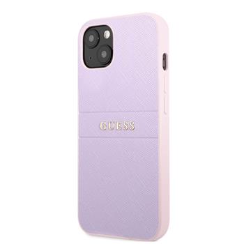 Guess PU Leather Saffiano Case for iPhone 13 mini (lilla)