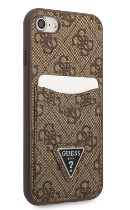Guess Ümbris GUHCI8P4TPW 7/ 8/ SE2020/ SE2022 (pruun)
