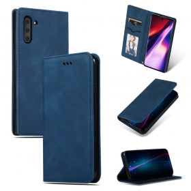 Ümbris kaanega Business Style Samsung A136 / Galaxy A13 5G/ A04s (tumesinine)