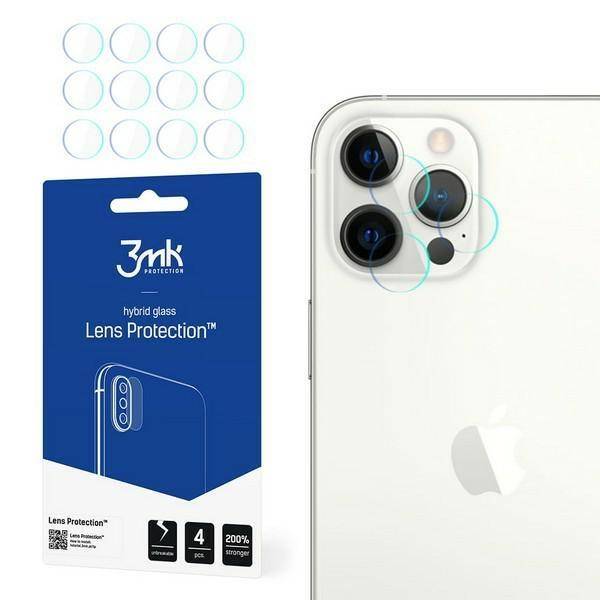 3MK hübriidklaasist objektiiviga kaamerakaitse Apple iPhone 13 Pro