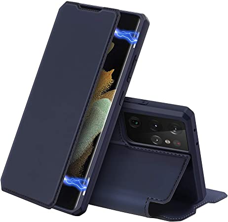 Ümbris kaanega Dux Ducis Skin X Samsung S21 Plus/ S30 Plus (Tumesinine)