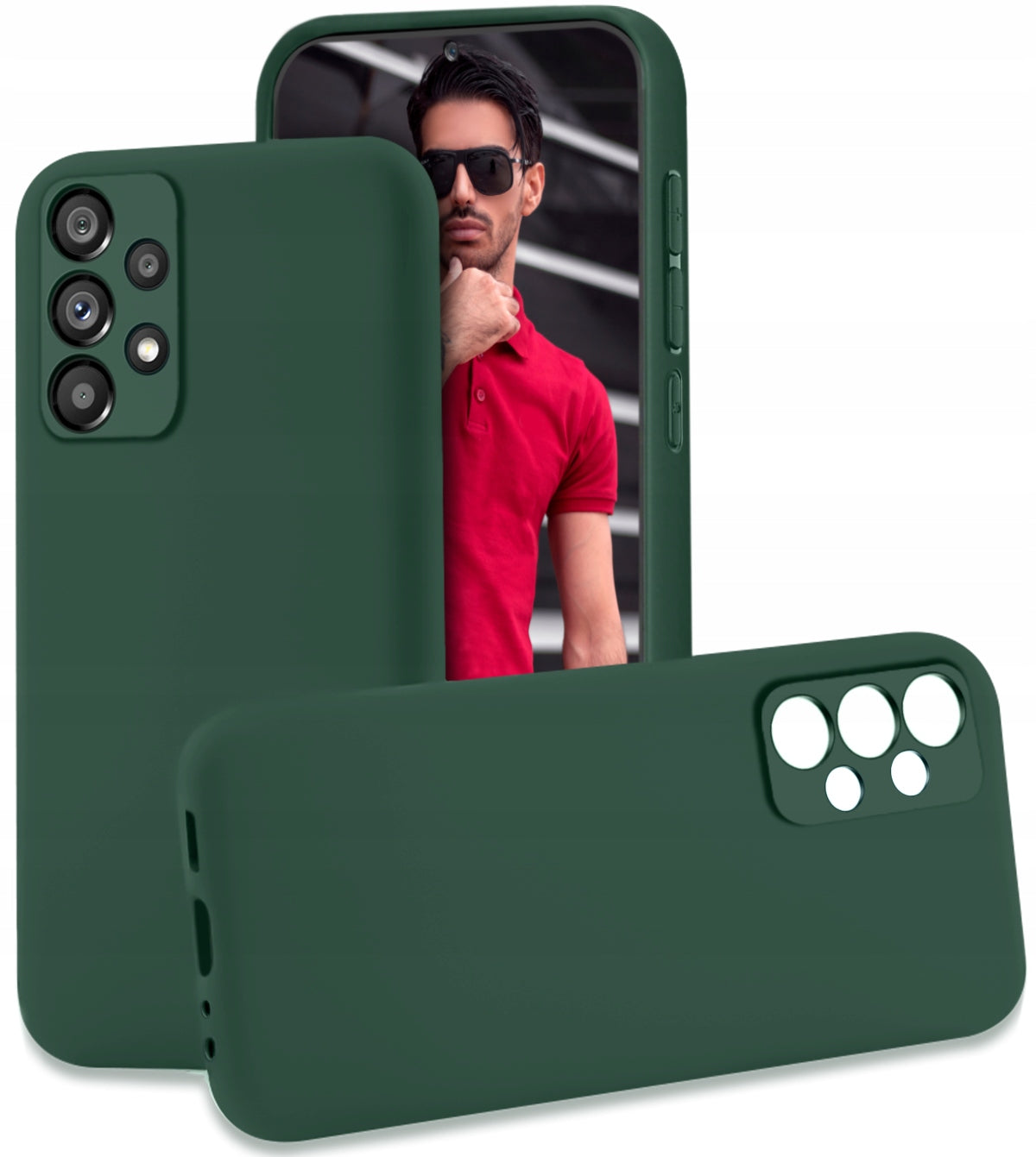 Silikoon Rubber TPU Samsung A536/ Galaxy A53 (roheline)