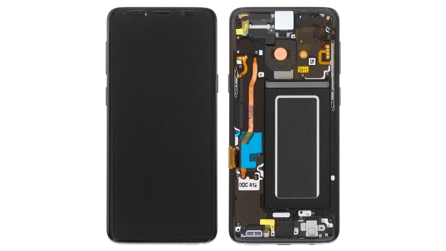 Varuosa LCD ekraan Samsung S9/ G960F originaal (Midnight Black)